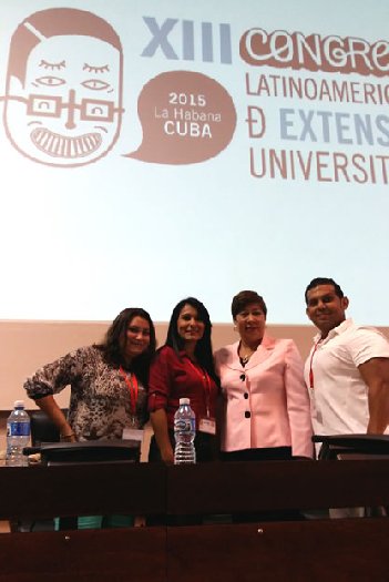 El ITB PRESENTE EN EL XIII CONGRESO LATINOAMERICANO DE EXTENSIÓN UNIVERSITARIA EN LA HABANA - CUBA