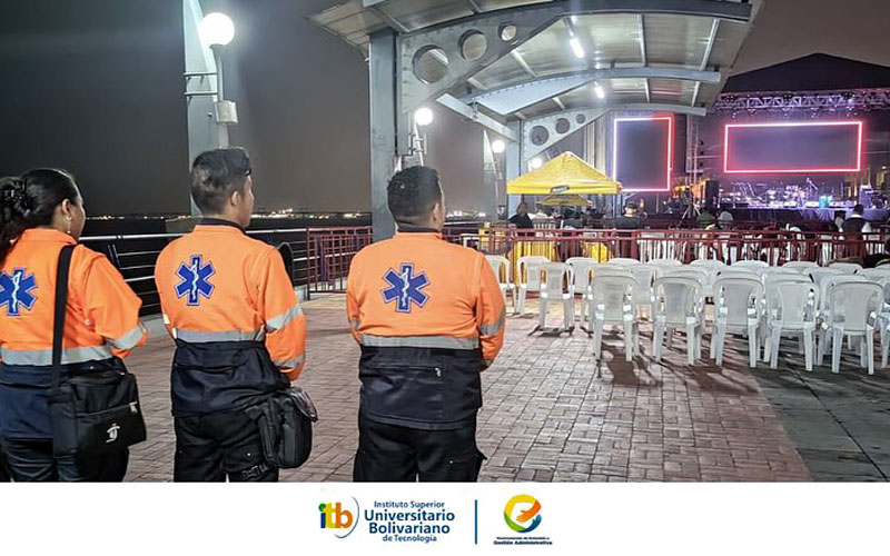  Estudiantes de Emergencias Médicas realizan sus prácticas preprofesionales y Vinculación. 