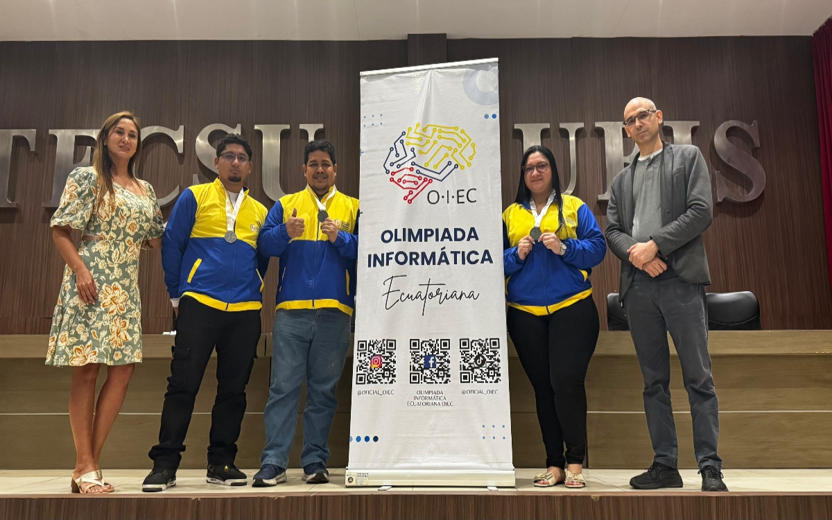 ITB gana medalla oro en la Olimpiada Informática Ecuatoriana Universitaria