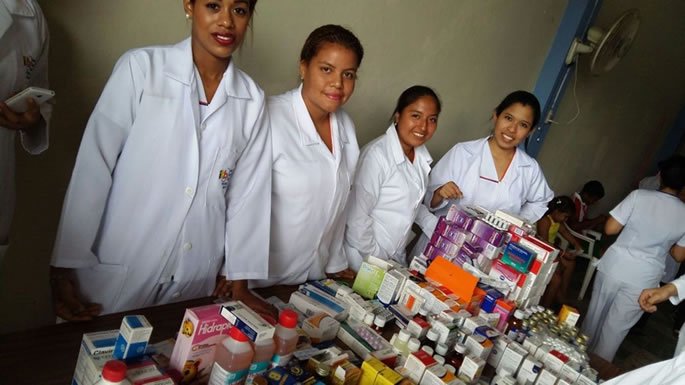 BRIGADA MÉDICA EN EL CENTRO DE YAGUACHI