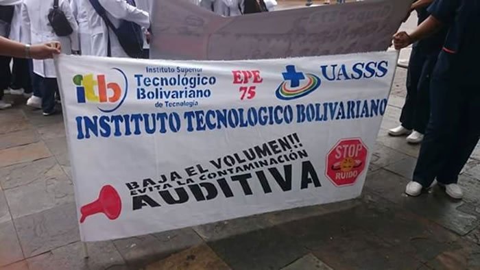 CAMINATA - CONTRA LA CONTAMINACIÓN ACÚSTICA AMBIENTAL Y DROGAS TÓXICAS