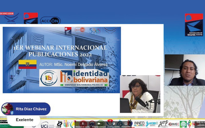 ITB presente en el Primer Webinar Internacional Publicaciones 2022
