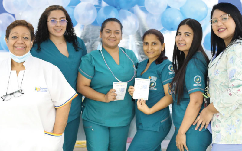 La Facultad de Salud y Servicios Sociales llevó a cabo la 1era Casa Abierta del Lavado de Manos donde participaron los estudiantes de las diferentes