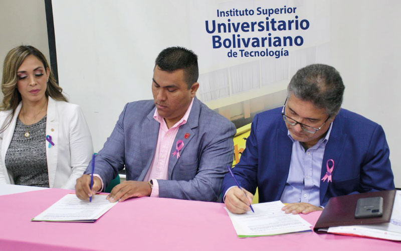 Se firma acta de Apoyo Interinstitucional con importantes fundaciones En las instalaciones del ITB