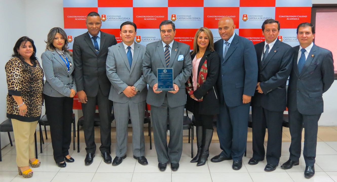 Universidad Católica de Cuenca recibió reconocimiento de parte de ITB, ITF y Fidal