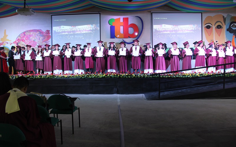 Graduación en la Unidad de Salud