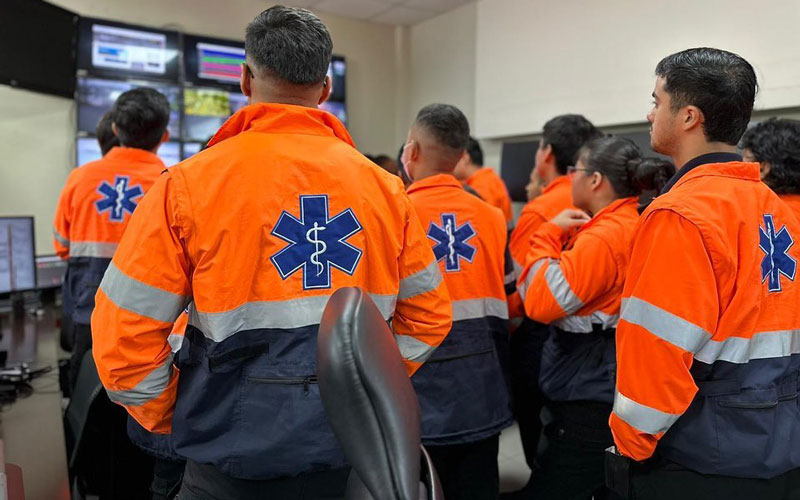 Visita técnica en la Corporación para la Seguridad Ciudadana de Guayaquil