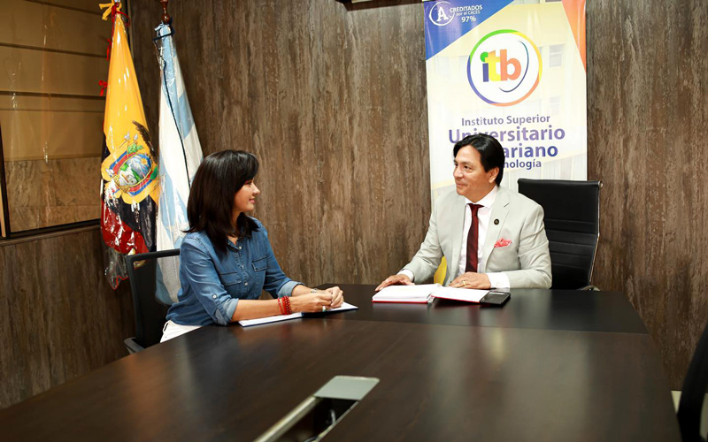 Recibimos la visita la Prefecta electa del Guayas Durante este lunes 20 de marzo