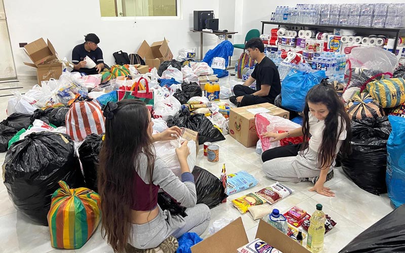 La Familia bolivariana realiza donaciones para Alausí