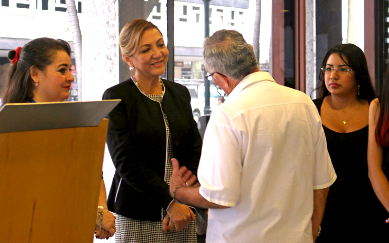 Estudiantes de ITB realizan exposición en Museo Nahím Isaías.