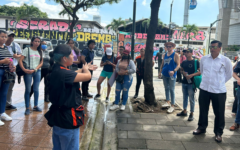 El recorrido sobre la historia y cultura de Guayaquil fue todo un éxito