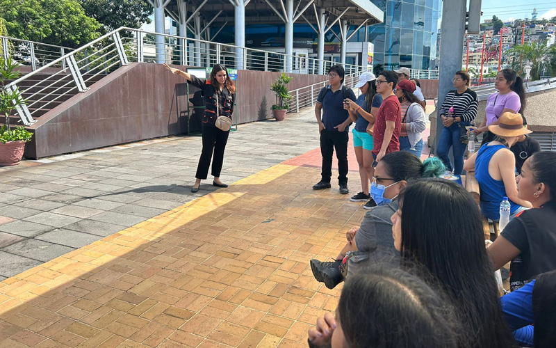 El recorrido sobre la historia y cultura de Guayaquil fue todo un éxito