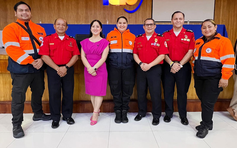 Estudiantes de emergencias médicas recibieron importante distinción