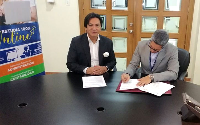 FIRMA DE CONVENIO ENTRE ITB Y CFN