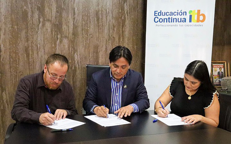 ITB firma convenio con gremio nacional de podólogos para fortalecer la formación de estos profesionales