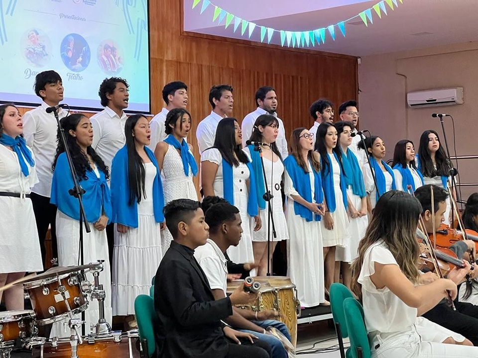 Inauguración del Primer Festival Viva Guayaquil organizado por el Centro de Arte y Cultura