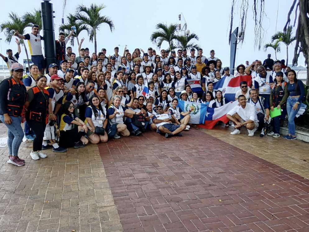 Estudiantes de la carrera Guía Nacional de Turismo realizaron una visita cultural a participantes del ELAC del Ecuador 2023