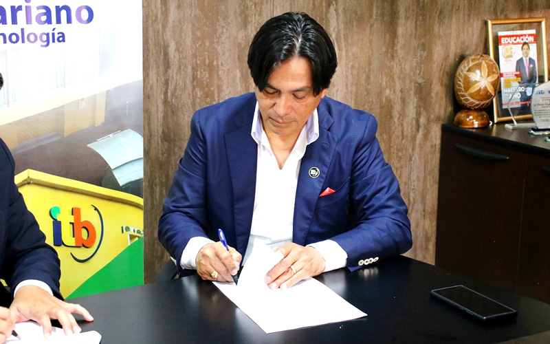 ITB firma convenio con la Empresa Pública para la Innovación y desarrollo de la UG