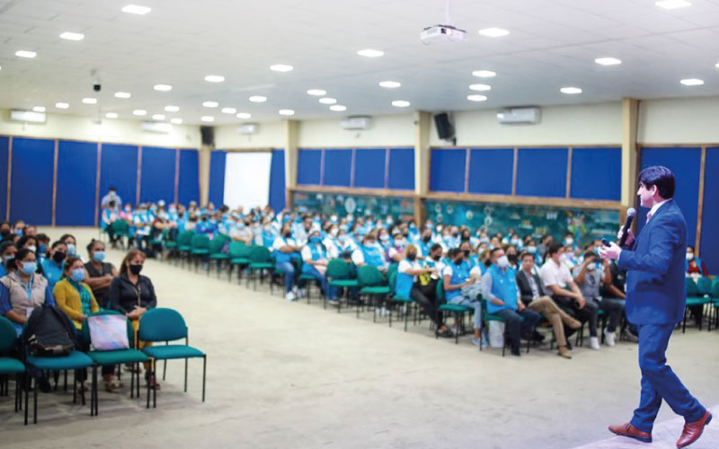 La sede de Atarazana fue lugar de capacitación para educadoras familiares El Ministerio de Inclusión Económica y Social