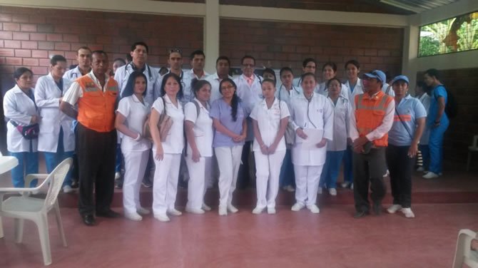 BRIGADA MÉDICA EN RECINTO - LA BÉLGICA, CANTÓN YAGUACHI