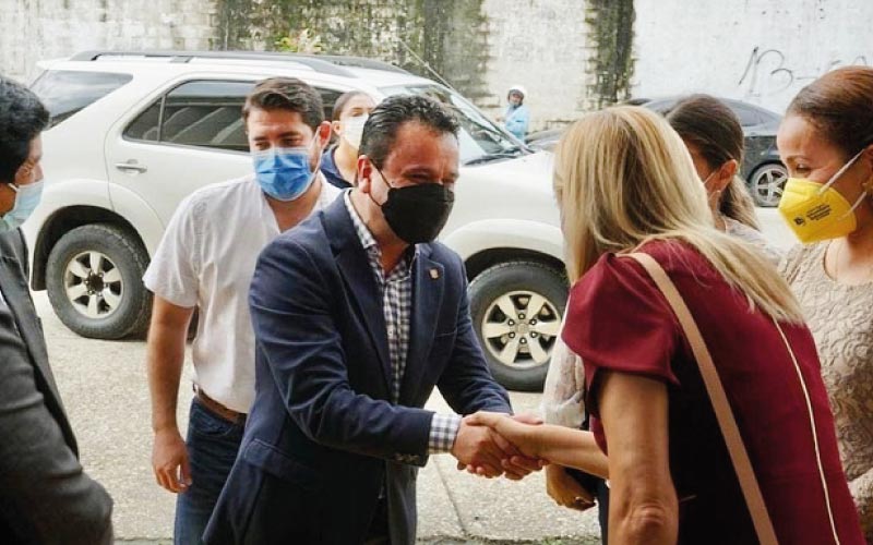 Visita del Ministro de Inclusión Económica y Social (MIES)