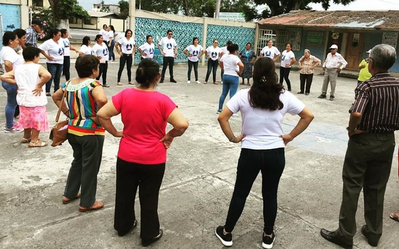 Prácticas de estudiantes de la carrera Tecnología Superior en Atención Integral a Adultos Mayores