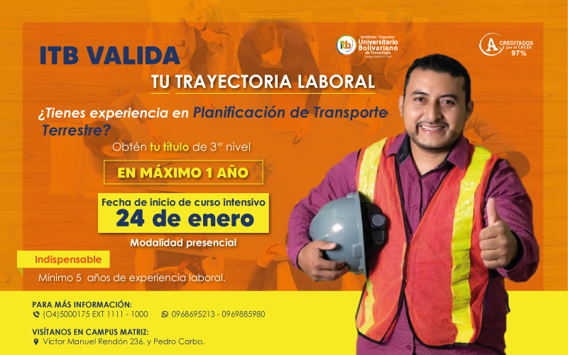ITB VALIDA TU TRAYECTORIA LABORAL