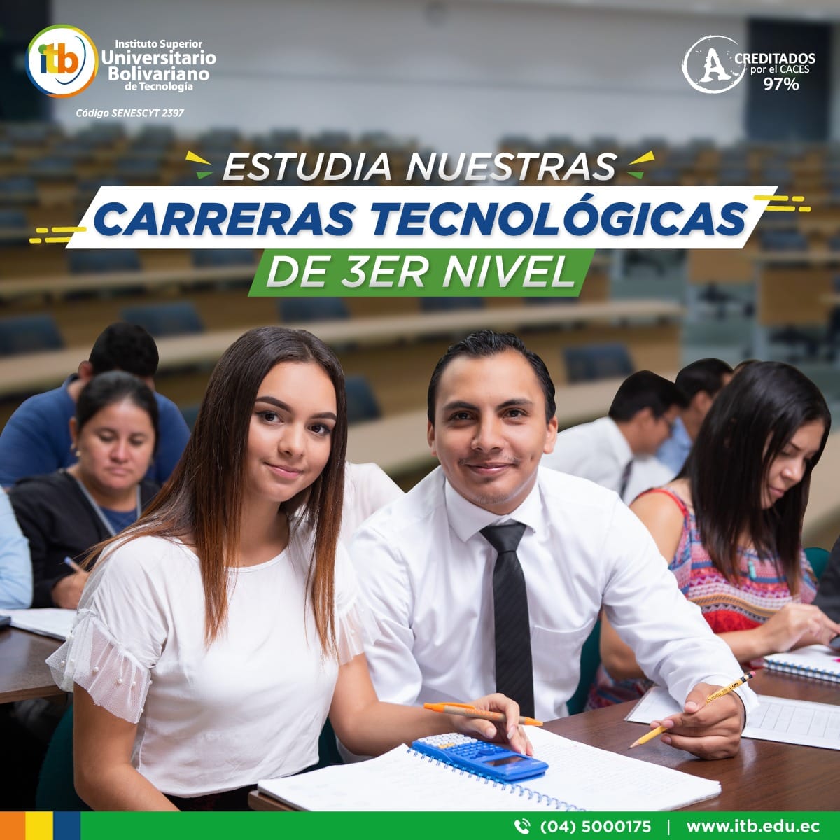 Estudia nuestras carreras tecnológicas