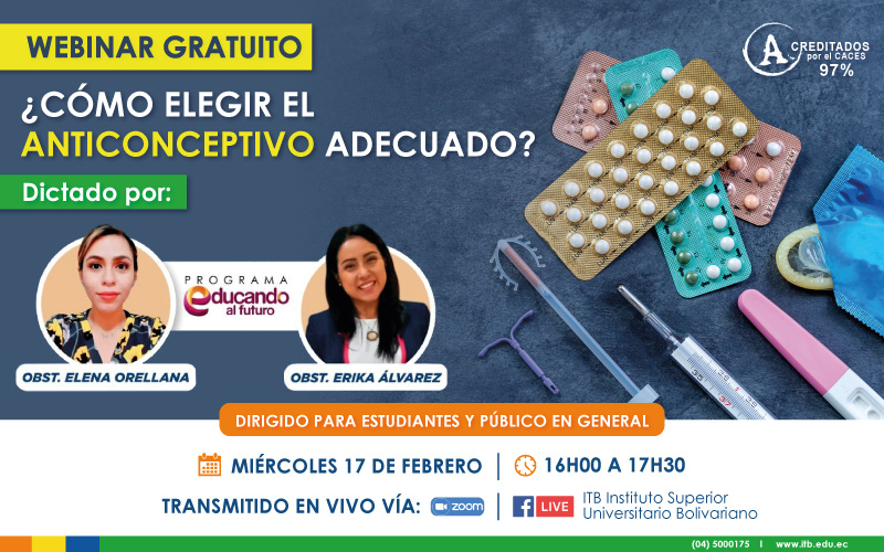 Webinar | Cómo Elegir el Anticonceptivo Adecuado