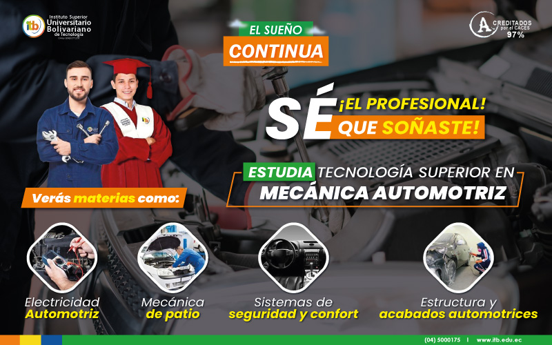 Tecnología Superior en MECÁNICA AUTOMOTRIZ
