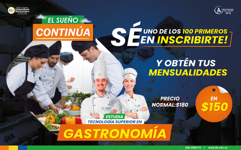 Se el proximo chef gastronomico y deleita el paladar de los comensales