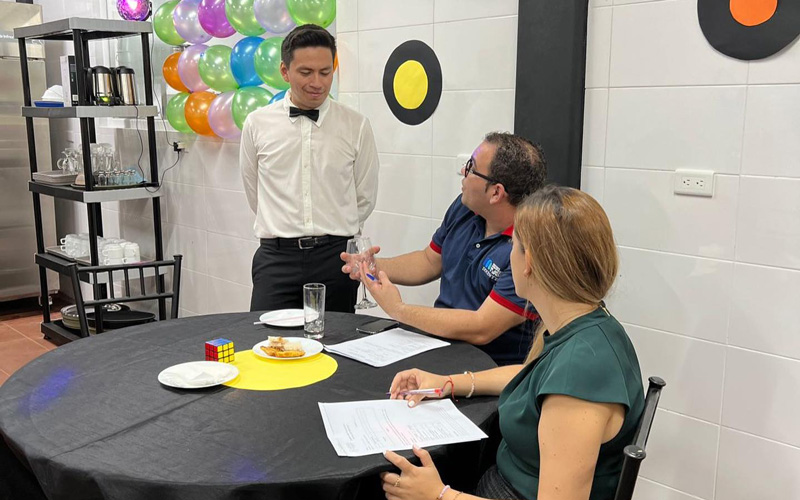 Estudiantes de Gastronomía aprendieron a organizar eventos culinarios