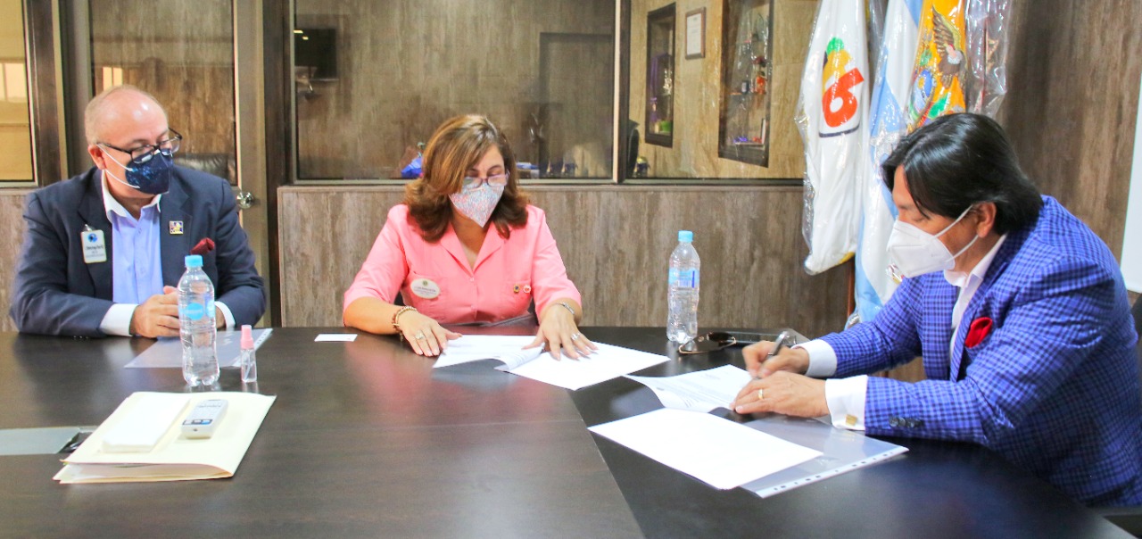 ITB FIRMA CONVENIO CON EL CLUB DE LEONES