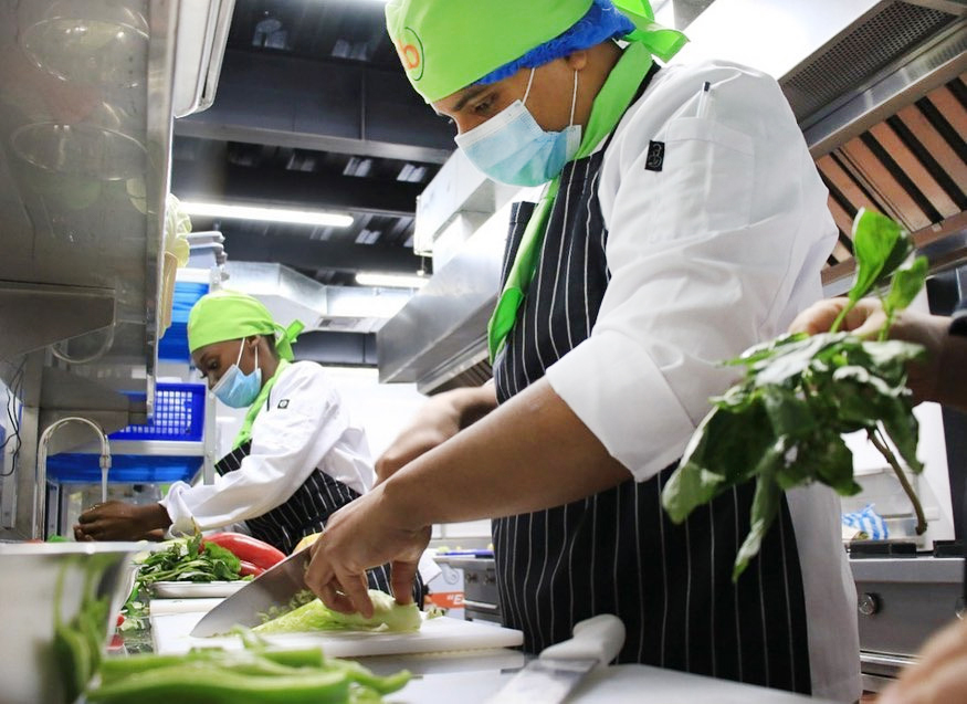 Estudiantes de Gastronomia