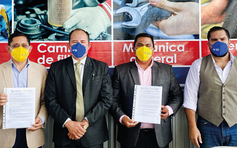 ITB firma un nuevo convenio Con la finalidad de otorgar múltiples beneficios a los socios de la Unión de Cooperativas de Transporte de pasajeros