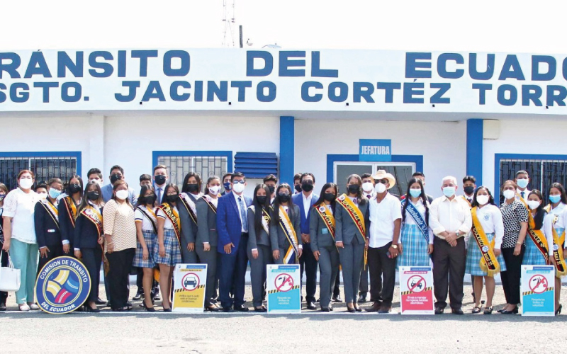 El Instituto Superior Universitario Bolivariano (ITB) fue parte de la Inauguración del Complejo de Tránsito y Movilidad de Daule