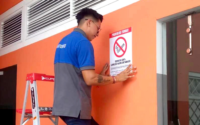 ITB, una institución libre de tabaco. 