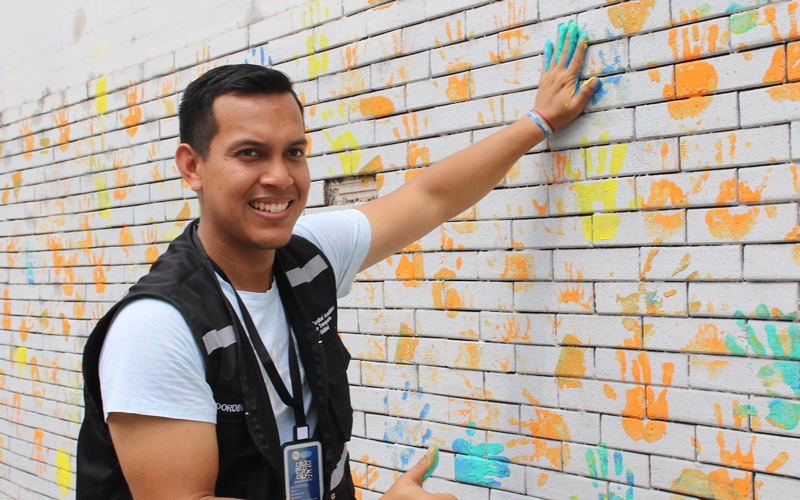  FATV celebró el Día Internacional de la Educación Vial con un Mural de Concienciación. 