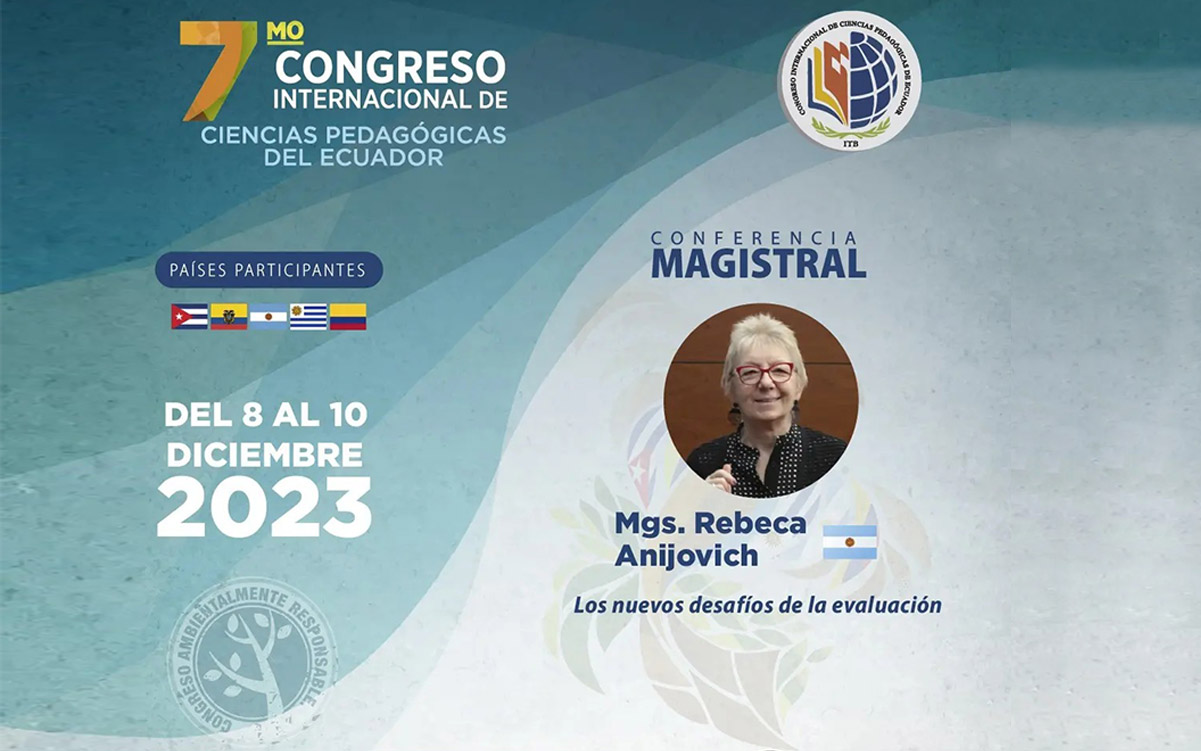 No te pierdas el VII Congreso Internacional de Ciencias Pedagógicas del Ecuador 