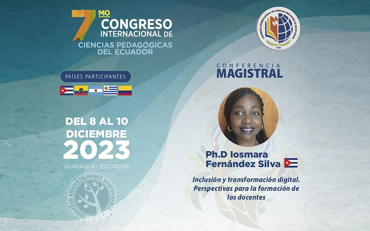 No te pierdas el VII Congreso Internacional de Ciencias Pedagógicas del Ecuador 