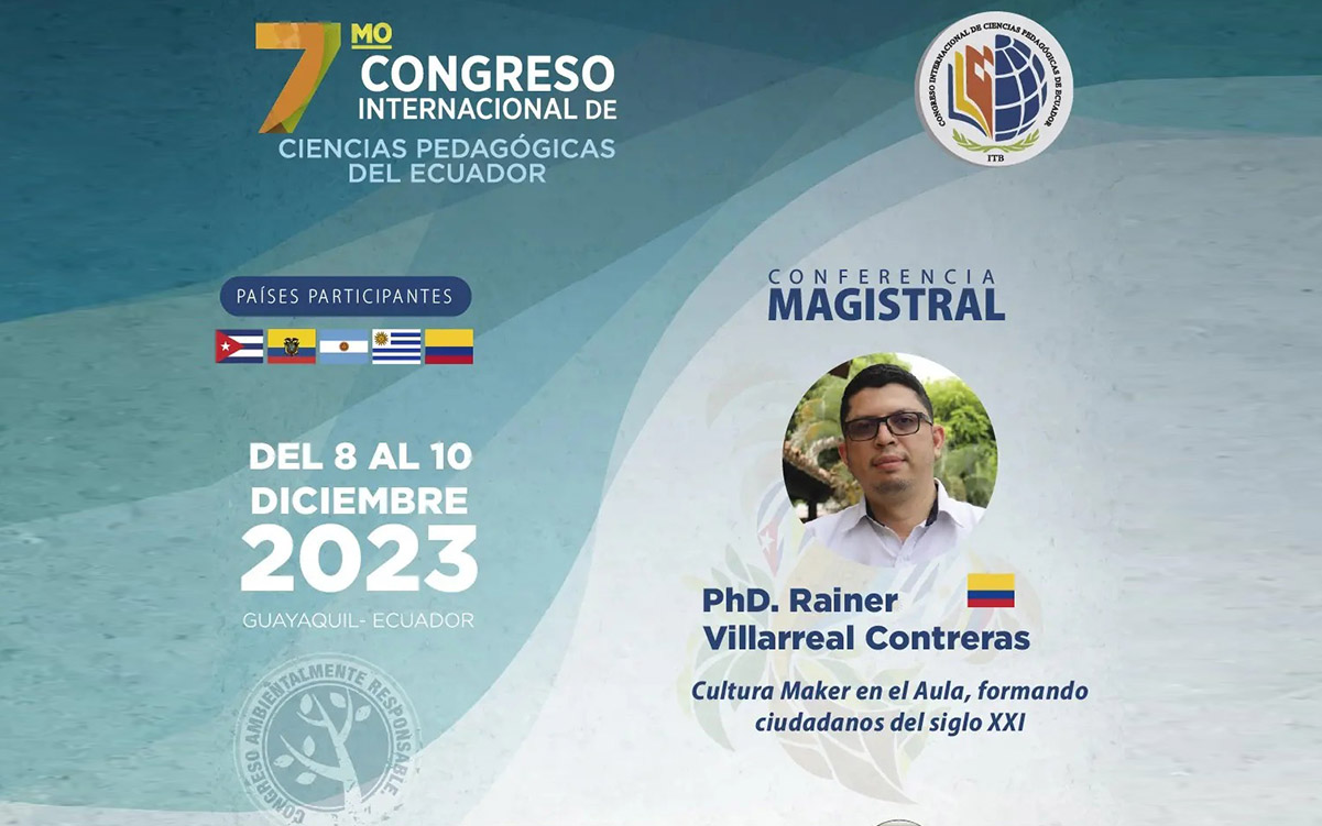 No te pierdas el VII Congreso Internacional de Ciencias Pedagógicas del Ecuador 