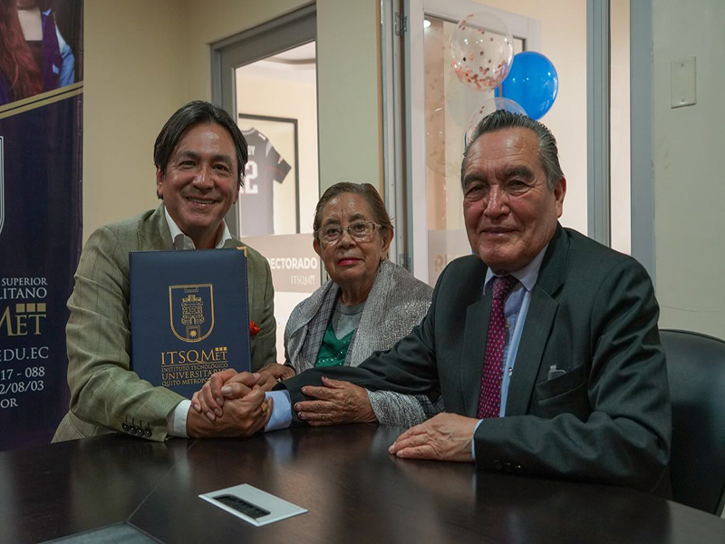 ITB firma convenio de cooperación académica con el Instituto Superior Tecnológico Quito Metropolitano (ITSQMET).