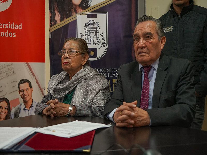 ITB firma convenio de cooperación académica con el Instituto Superior Tecnológico Quito Metropolitano (ITSQMET).