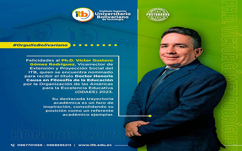  ¡Celebramos el logro extraordinario del Ph.D. Víctor Gustavo Gómez Rodríguez