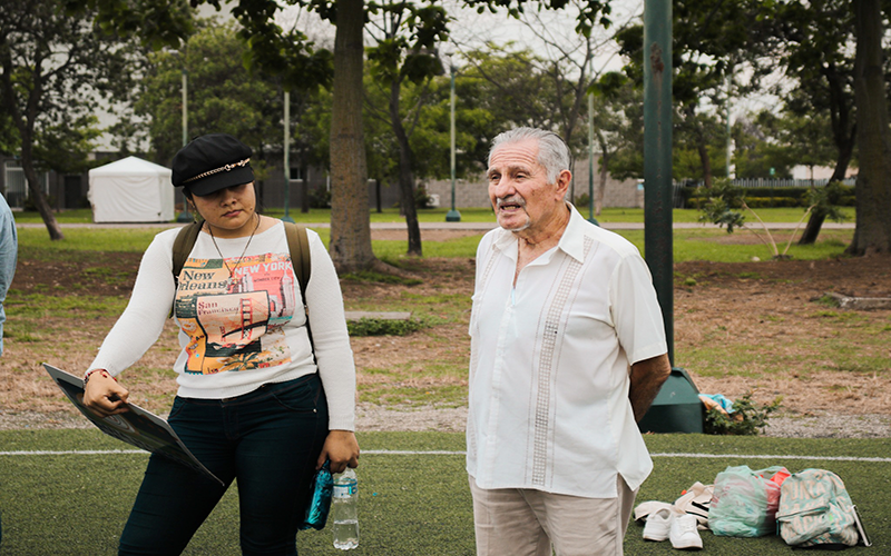  Estudiantes de la carrera de Guía Nacional de Turismo desarrollan proyecto final de sustentación.