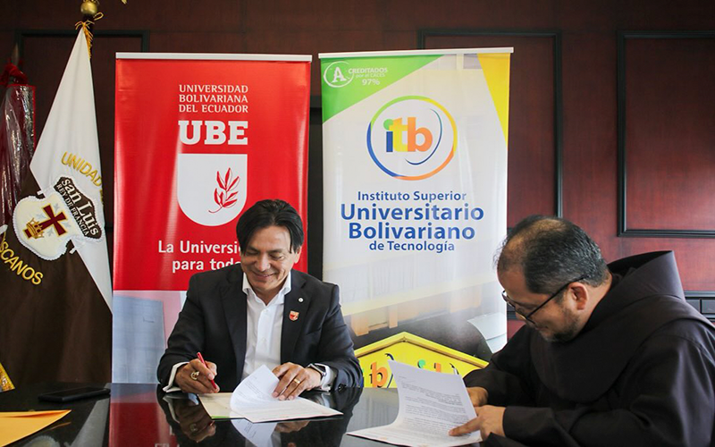  El ITB y la Unidad Educativa Particular San Luis Rey de Francia firman acuerdo