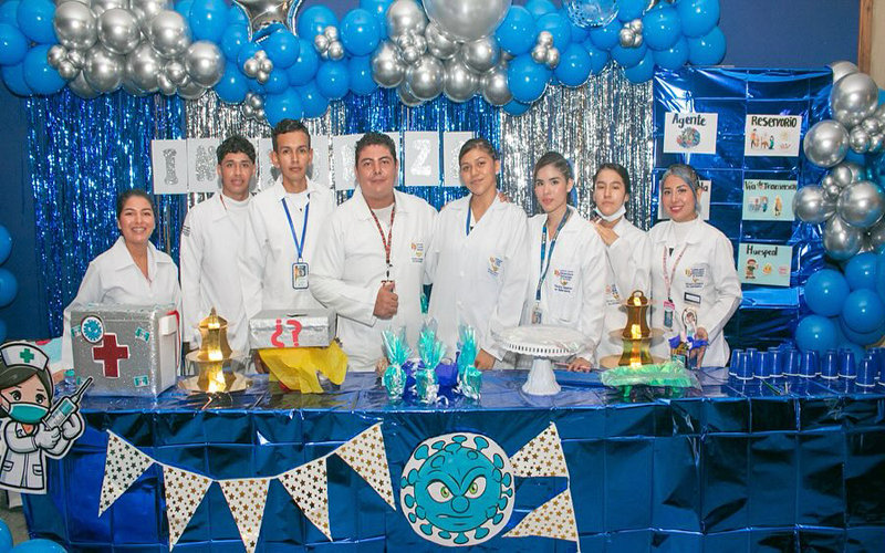 Estudiantes del ITB promueven la salud invernal en nuestra comunidad.