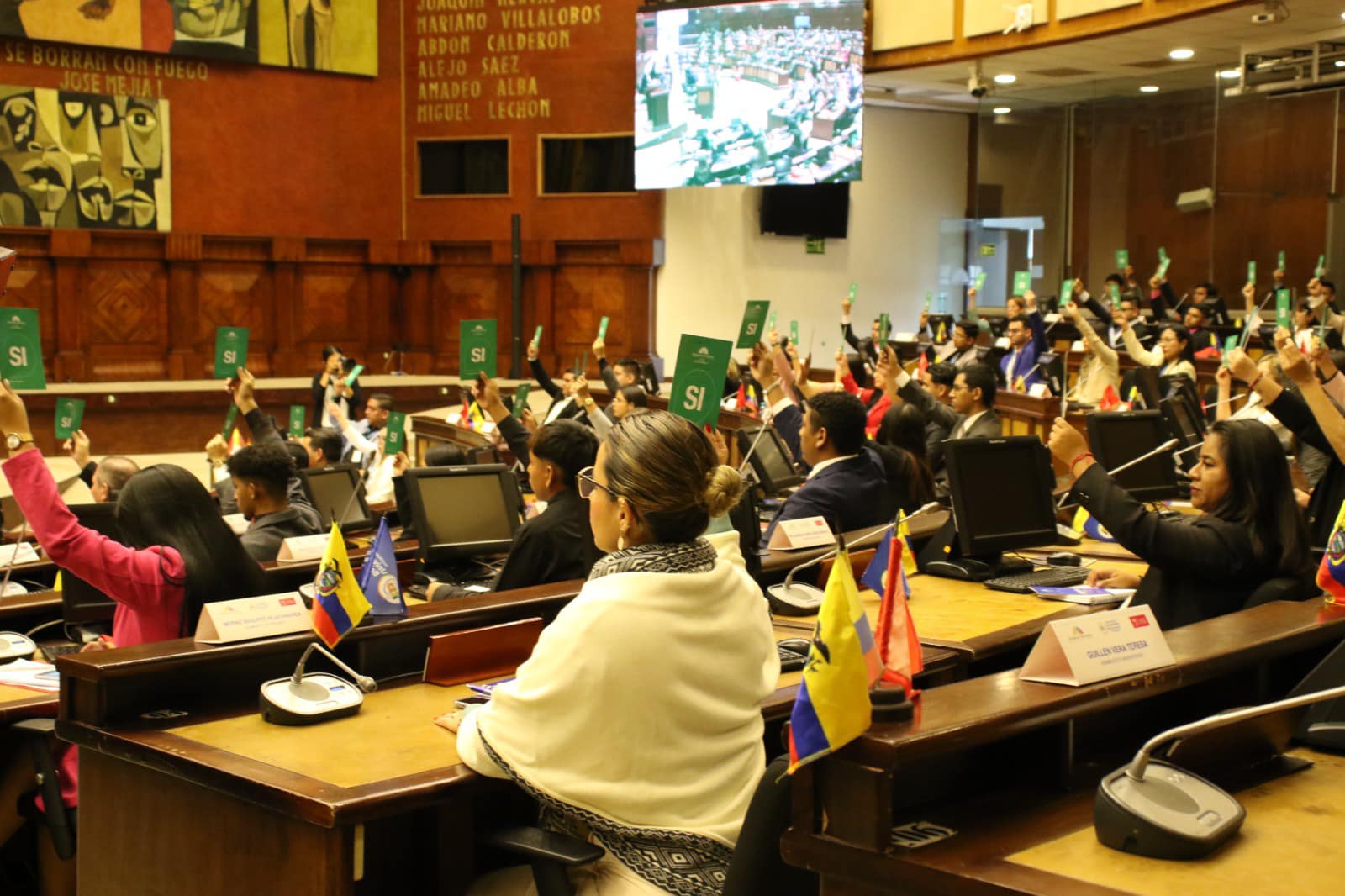 ITB y UBE se tomaron la Asamblea Nacional.