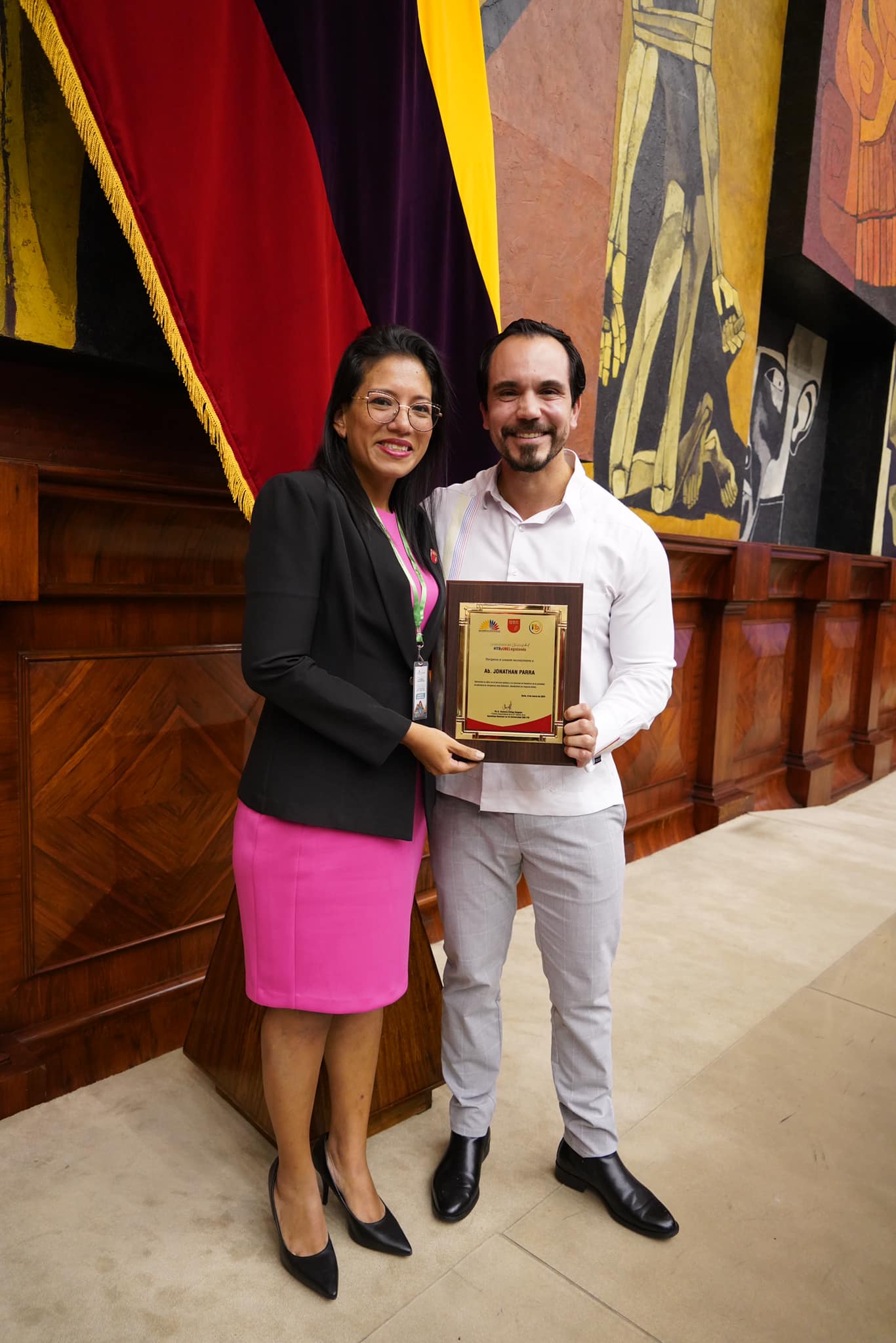 Simulación en la Asamblea Nacional