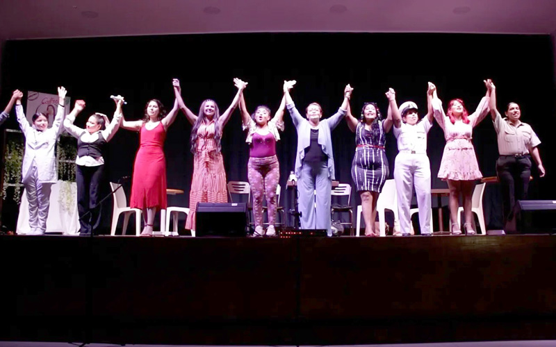  El Centro de Arte y Cultura realiza obra en conmemoración al Día Mundial del Teatro.